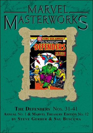 Marvel Masterworks: The Defenders issue 5-B Marble Dust Jacket Vol 224