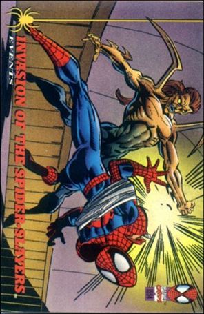 Amazing Spider-Man (Base Set) card 143 Invasion of the Spider-Slayers