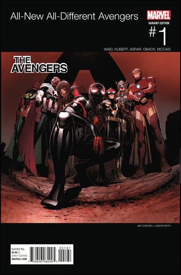 All-New, All-Different Avengers issue 1-I Jim Cheung Hip Hop Cover