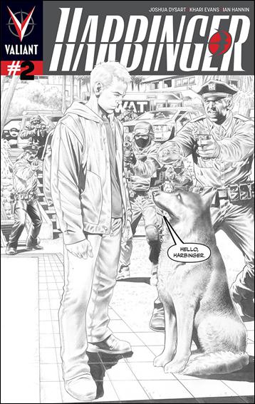 Harbinger (2012) issue 2-C Arturo Lozzi Sketch Cover (2nd Printing)