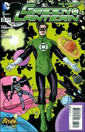 Green Lantern (2011) issue 31-D Michael Allred 1:25 Batman '66 Cover