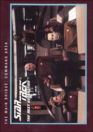 Star Trek 25th Anniversary: Series 2 (Base Set) card 260 The Main Bridge: Command Area