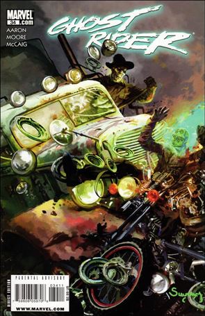 Ghost Rider (2006) issue 34 Arthur Suydam Cover