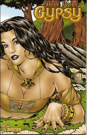 Brian Pulido's Gypsy issue 3-D Wraparound Cover