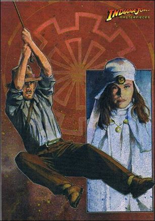 Indiana Jones Masterpieces (Base Set) card 89 The Makeshift Rescuer