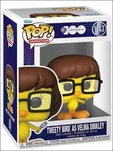 POP! Animation figure 1243 Tweety Bird as Velma Dinkley