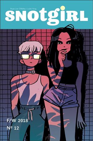 Snotgirl issue 12-B Bryan Lee O'Malley Cover