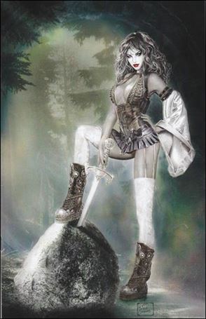 Shahrazad (2013) issue 0-G Natali Sanders Phoenix Comicon Virgin Cover 1/350