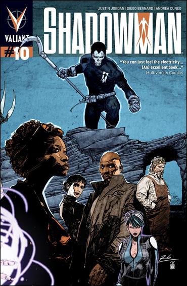 Shadowman (2012) issue 10-B Roberto de la Torre Pullbox Wraparound Cover
