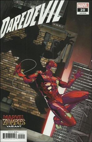 Daredevil (2019) issue 20-B Will Sliney Marvel Zombies Cover