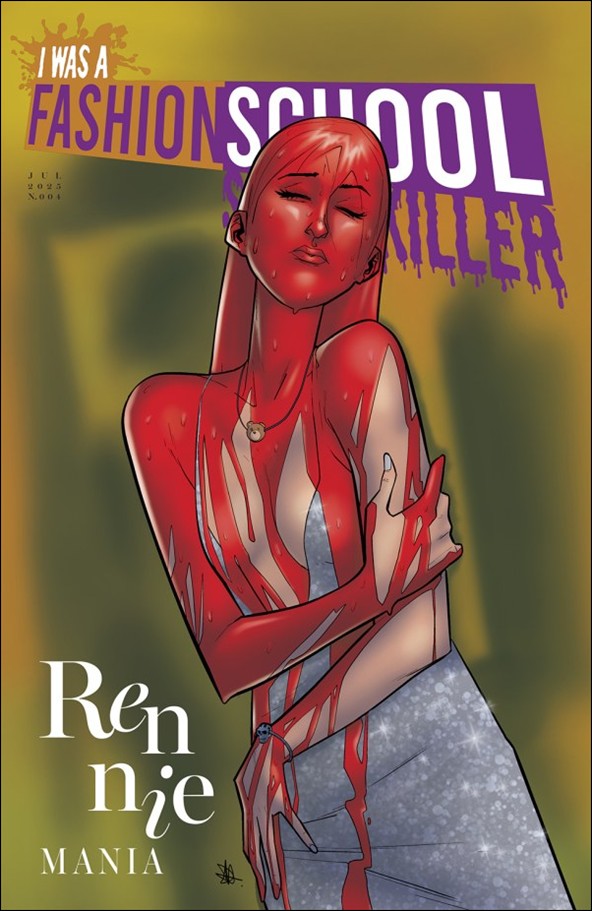 I Was a Fashion School Serial Killer issue 4-B Daniel Hillyard Cover