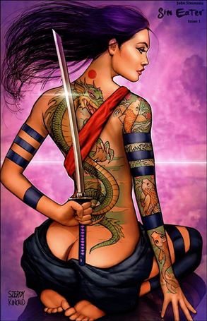 Sin Eater issue 1-B Nathan Szerdy Cover