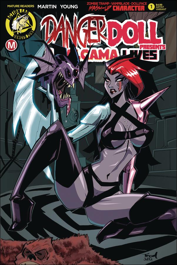 Danger Doll Squad Presents Amalgama Lives issue 1-C Marcelo Trom Standard Cover