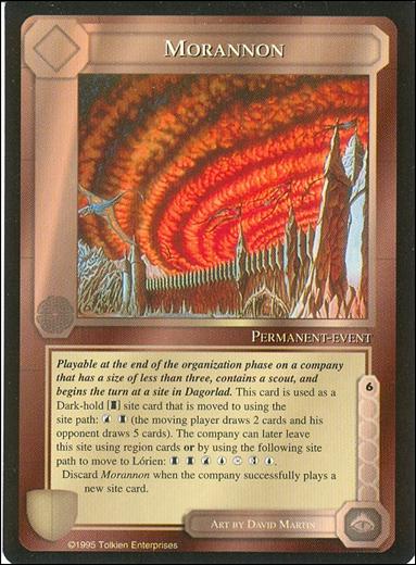Middle-Earth: The Wizards (Base Set) card 290 Morannon