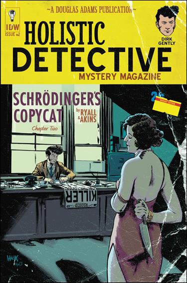 Dirk Gently's Holistic Detective Agency issue 2-C Robert Hack 1:10 Cover