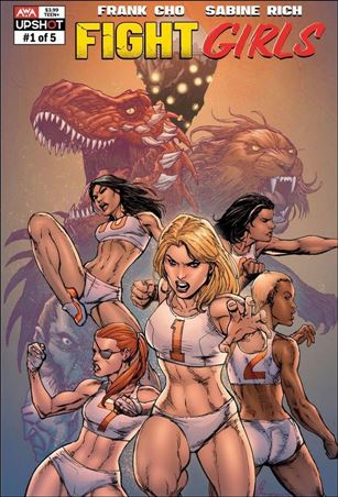 Fight Girls issue 1-G Buzz Bulletproof Comics Cover 1/500