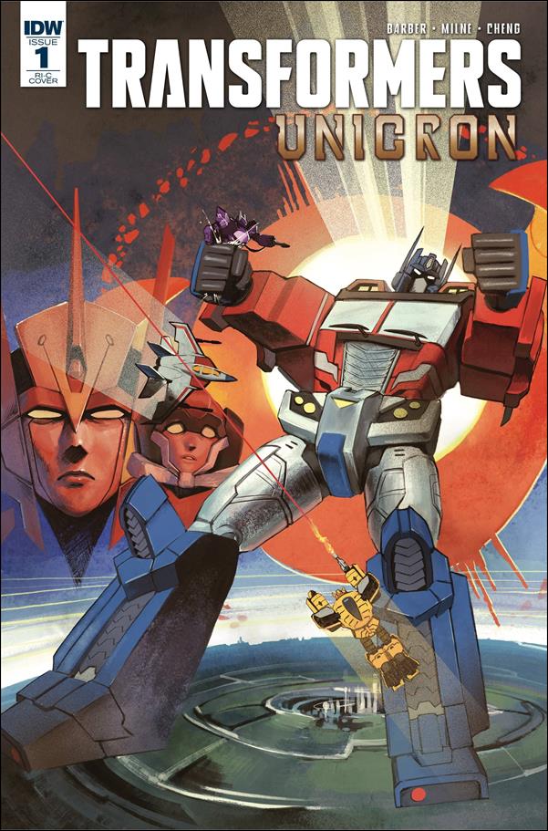 Transformers: Unicron issue 1-E Sara Pitre-Durocher Homage 1:50 Cover