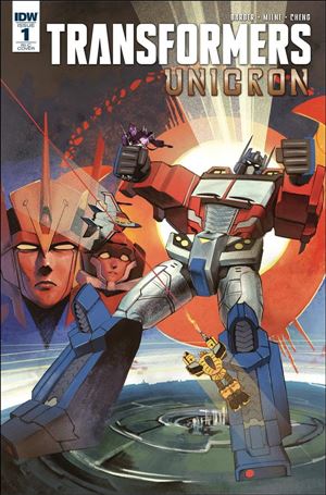 Transformers: Unicron issue 1-E Sara Pitre-Durocher Homage 1:50 Cover