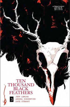 Bone Orchard Mythos: Ten Thousand Black Feathers issue 3-B Dustin Nguyen Cover