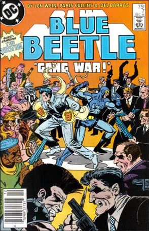 Blue Beetle (1986) issue 7-B Newsstand Cover