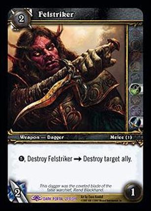 World of Warcraft: Through the Dark Portal (Base Set) card 273 Felstriker