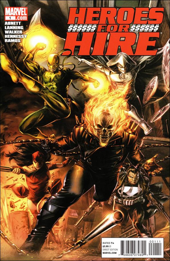 Heroes for Hire (2011) issue 1 Doug Braithwaite Cover
