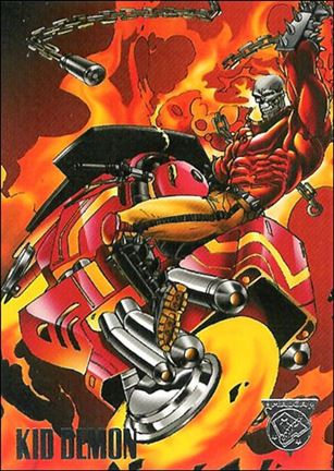 Amalgam Comics (Base Set) card 14 Kid Demon