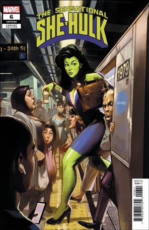 Sensational She-Hulk (2023) issue 6-B Ben Harvey Cover