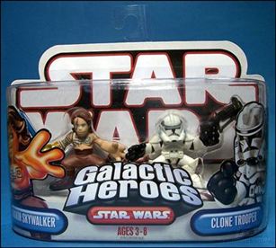 Star Wars: Galactic Heroes figure 39 Anakin Skywalker and Clone Trooper