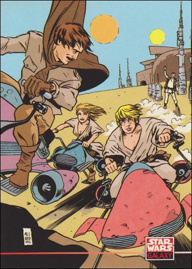Star Wars Galaxy: Series 2 (Base Set) card 205 Michael Allred