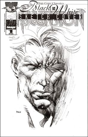 Top Cow Classics in Black and White: Ascension issue 1-B Character Sketch Cover