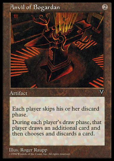 Magic the Gathering: Visions (Base Set) card 141 Anvil of Bogardan