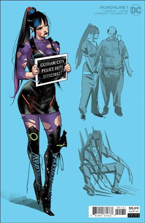 Punchline (2021) issue 1-D Jorge Jimenez 1:25 Cardstock Cover