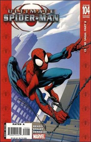 Ultimate Spider-Man (2000) issue 104-B Ultimate Spider-Man #1 Homage 1:50 Cover