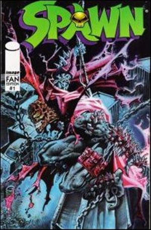 Spawn Fan Edition issue 1-B Al Simmons Spawn Cover