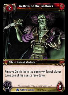 World of Warcraft: Heroes of Azeroth (Base Set) card 239 Gellrin of the Gallows