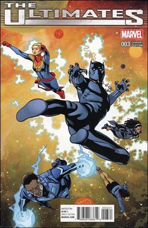 Ultimates (2016) issue 3-B Chris Sprouse 1:25 Cover