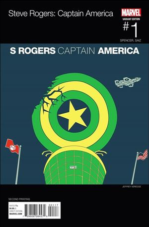 Captain America: Steve Rogers issue 1-K Jeffrey Veregge Hip Hop Remix Cover (2nd Printing)