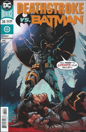 Deathstroke (2016) issue 34 Robson Rocha Cover