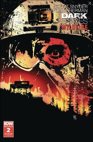 Dark Spaces: Wildfire issue 2-B Andrea Sorrentino Cover