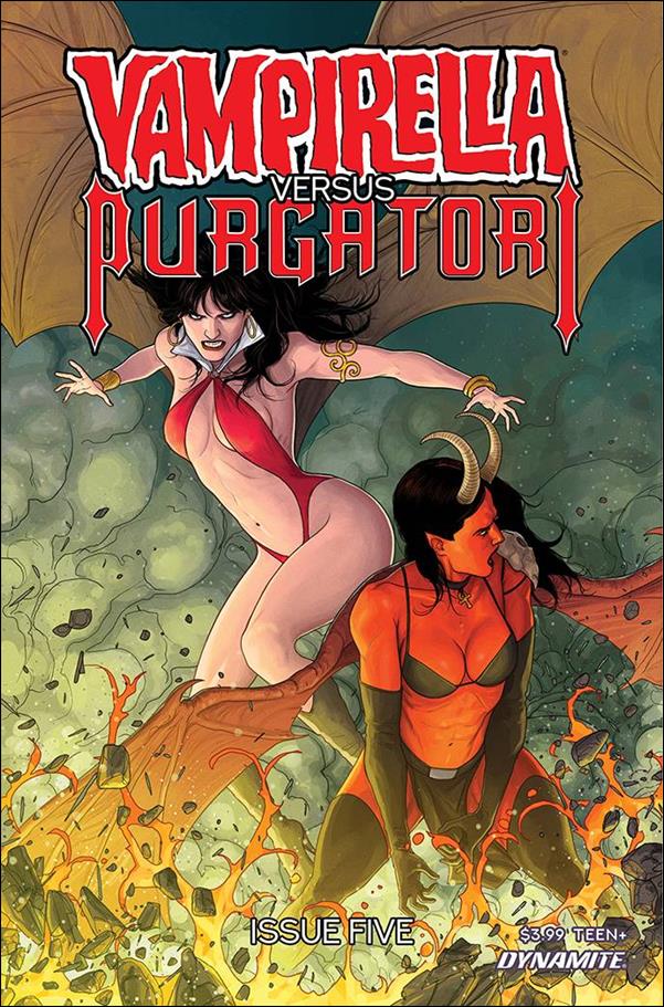 Vampirella vs Purgatori issue 5-D Madibek Musabekov Cover