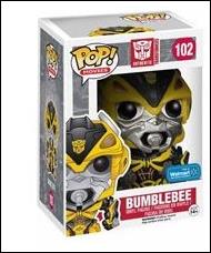 POP! Movies figure 102-B Bumblebee (w/ Arm Blaster) Walmart Edition