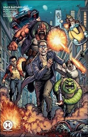 Space Bastards issue 1-B Darick Robertson 
