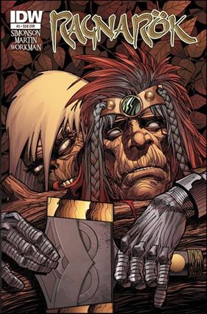 Ragnarok issue 5-B Subscription Cover