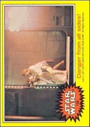 Star Wars: Series 3 (Base Set) card 136 Danger from all sides!
