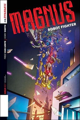 Magnus Robot Fighter (2014) issue 4-B Phil Hester Subscription Cover
