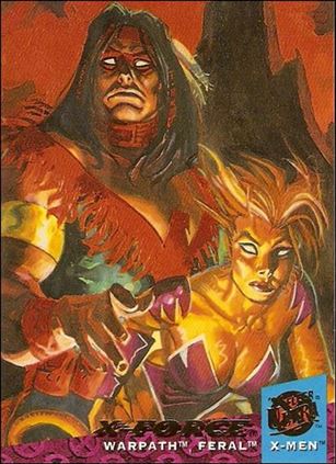 1994 Fleer Ultra X-Men (Base Set) card 115 X-Force Part 1