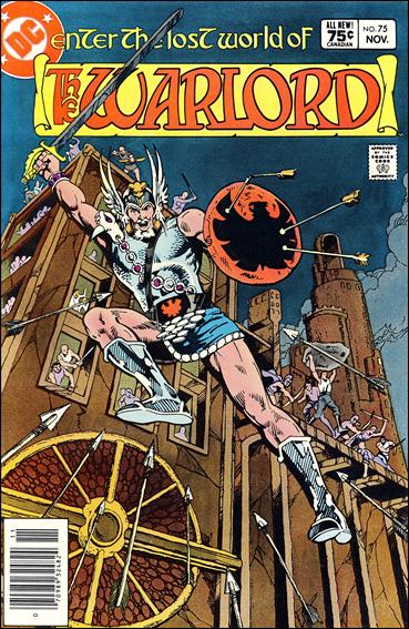 Warlord (1976) issue 75-B Canadian Price Cover