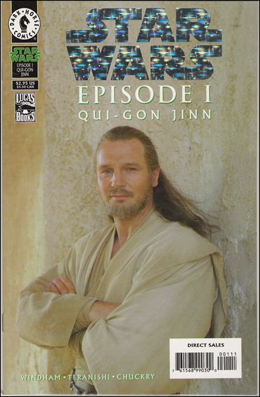 Star Wars: Episode I Qui-Gon Jinn issue nn-C Dynamic Forces Holofoil Photo Cover 1/12500