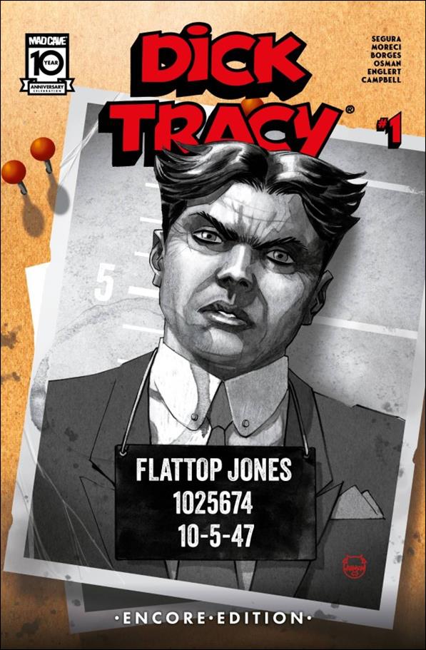 Dick Tracy (2024) issue 1-N Dave Johnson Encore Edition Cardstock Cover